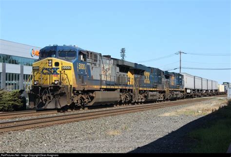 CSX 5000 CSX Transportation (CSXT) GE AC6000CW at Unknown, New Jersey ...