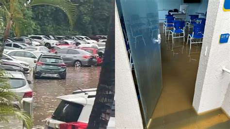 Chuva Afeta Estrutura De Universidade Em Salvador E Alunos Pedem