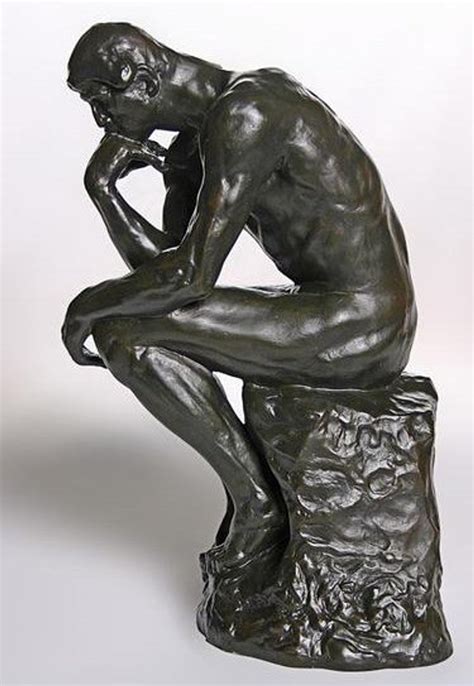 Grande The Thinker Statue by Auguste Rodin - Museum Art Reproduction