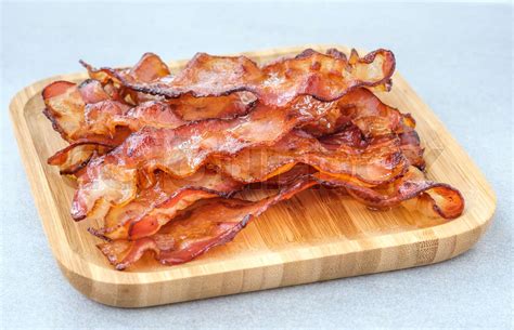 Bacon strips | Stock image | Colourbox