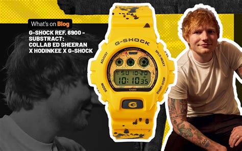 Kolaborasi Ed Sheeran X Hodinkee X G Shock Lahirkan G Shock Ref 6900