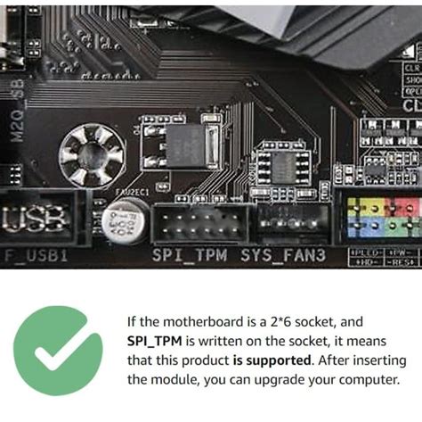 TPM2 0 モジュール TPM モジュール ギガバイトマザーボード用23PayPayフリマ