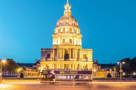 Paris Sightseeing Night Tour By Open Top Bus Getyourguide