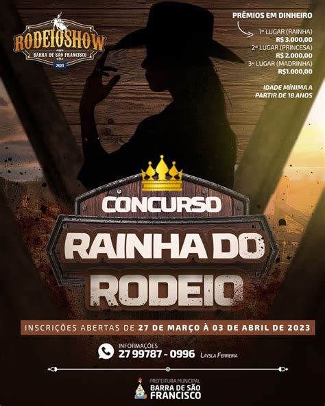 Concurso Rainha Do Rodeio Vai Pagar R Mil Em Pr Mios Para Rainha