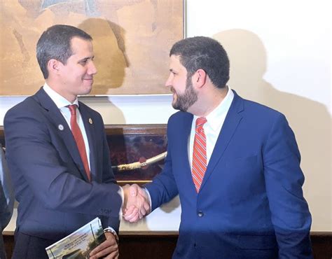 Smolansky se reúne con Guaidó en la OEA para abordar medidas a favor de