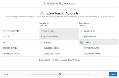 How To Merge Accounts In Salesforce Lightning