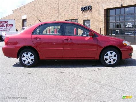 2007 Impulse Red Pearl Toyota Corolla LE 15701959 Photo 2 GTCarLot