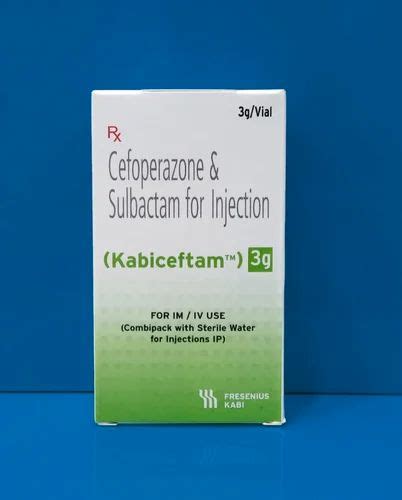 Kabiceftam 3 G Injection At Rs 550 Vial Cefoperazone Sulbactam