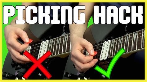 Proper Guitar Picking Technique Reduce Tension Increase Accuracy