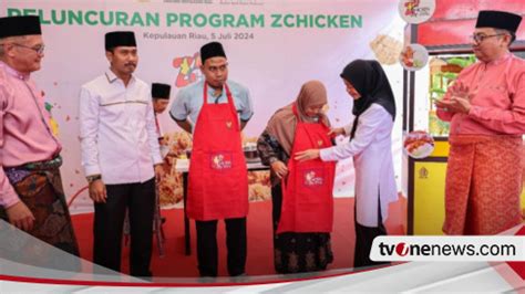 Bersama Baznas Ri Baznas Kepri Luncurkan Program Zchicken Di Kepulauan