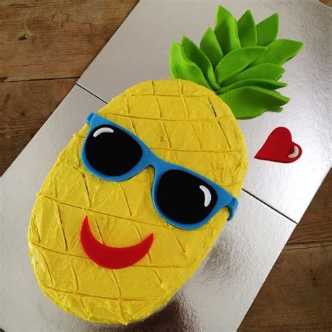 Pineapple Diy Cake Kit Our Supercute Shopkins Inspired Pineapple Cake