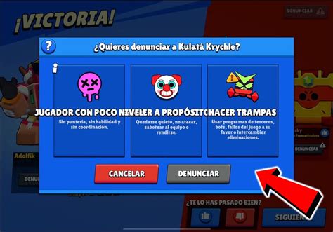 Cómo reportar jugadores en el competitivo de Brawl Stars