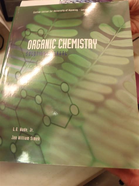 Organic Chemistry Solutions Manual 8th Edition Lg Wadejan William