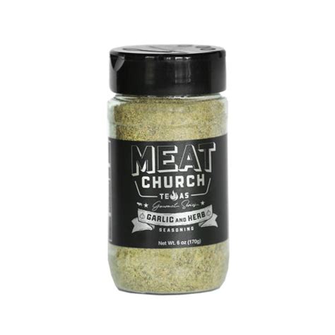 Gourmet Garlic And Herb 6 Oz Seasoning By Meat Church