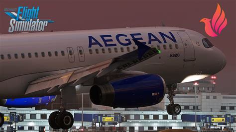 Msfs Fenix V Block Busy Athens Landing On Vatsim Youtube