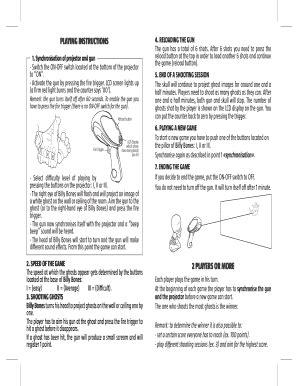 Fillable Online Synchronisation Of Projector And Gun Fax Email Print
