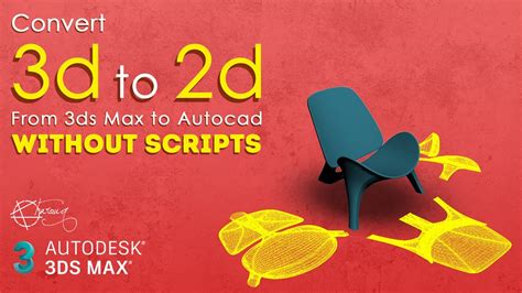 3dsmax 3d To Autocad 2d Easy Method No Scripts Youtube