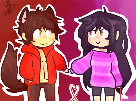 Aaron And Aphmau by thewierdoyaoilover on DeviantArt