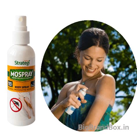 Herbal Strategi Mosquito Repellent Body Spray 500 Ml