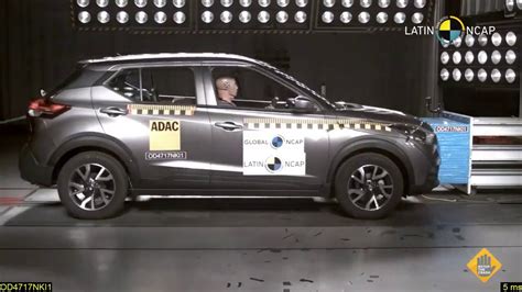 Nissan Kicks 2 Airbags Indian Version Crash Test YouTube