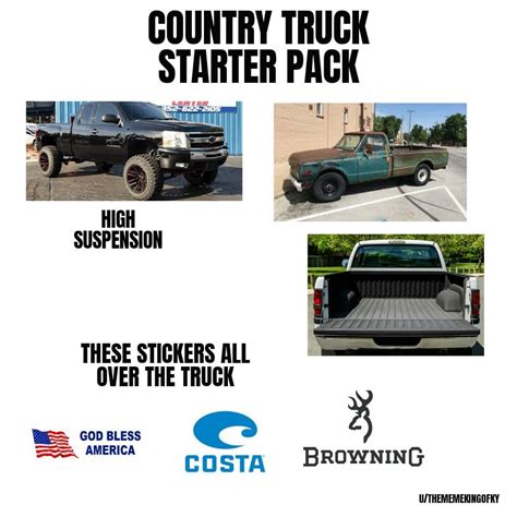 Country Truck Starter Pack R Starterpacks