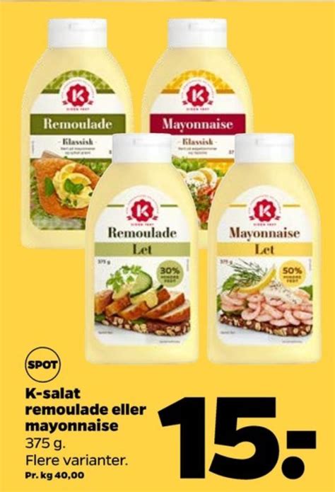 K Salat Remoulade Tilbud Hos Netto