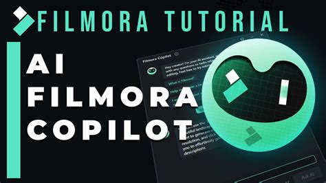 AI Copilot Editing Filmora AI Function YouTube