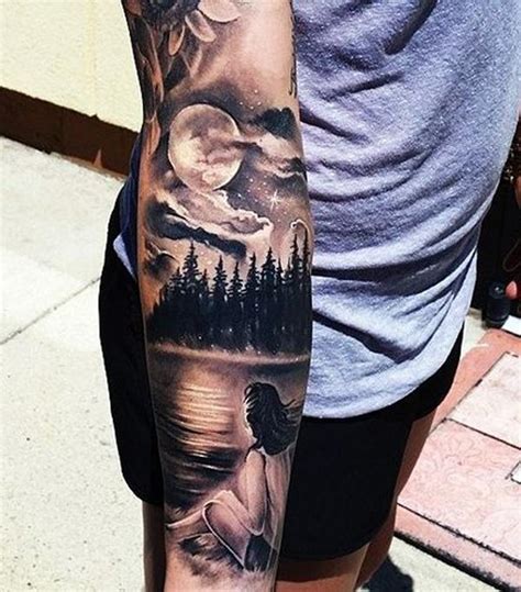 45 Inspirational Forest Tattoo Ideas | Art and Design