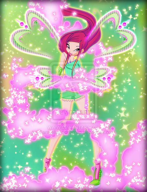 Winx Club Roxy Enchantix Transformation