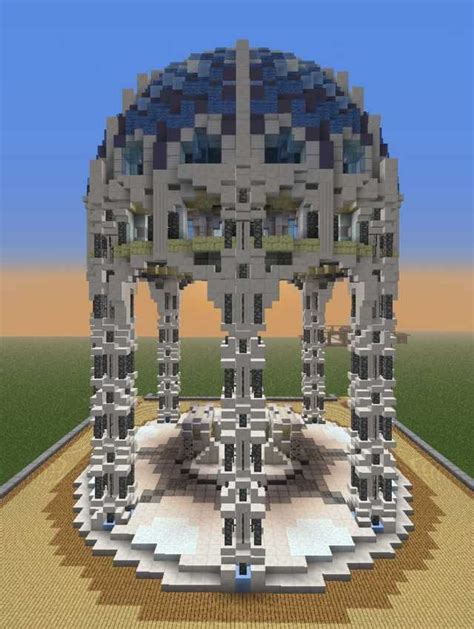 Minecraft Dome Minecraft Castle Designs Minecraft Structures Nbkomputer