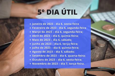 Quando Cai O Quinto Dia Util De Janeiro Librain