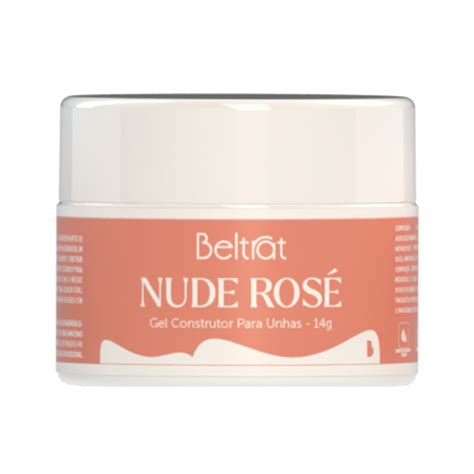 Gel Construtor Beltrat Nude Rosé g P Alongamento de Unhas Artificiais Shopee Brasil