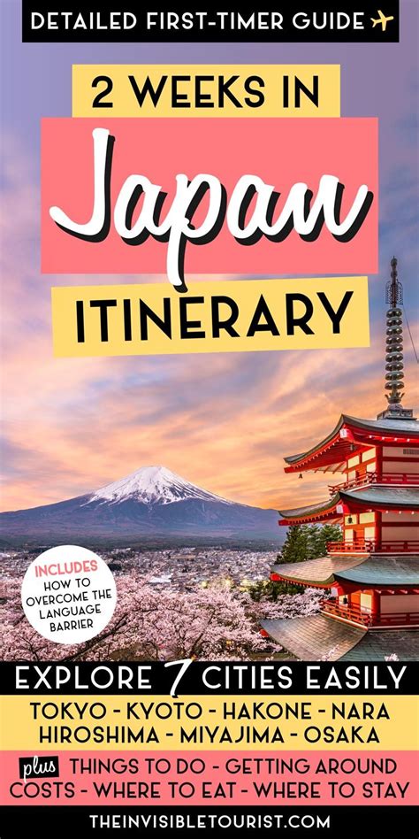 2 Weeks In Japan Itinerary Complete 14 Day First Timers Guide Artofit