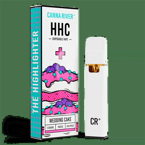 Canna River HHC Wedding Cake Indica 2G Disposable CBD Oil