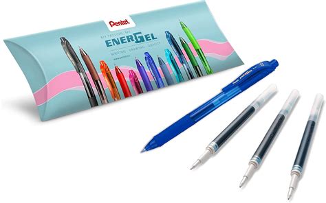 Pentel Energel X Bl Roller Encre Gel R Tractable Pointe Moyenne