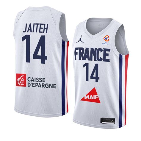 2023 FIBA Basketball World Cup France #14 Mouhammadou Jaiteh White ...