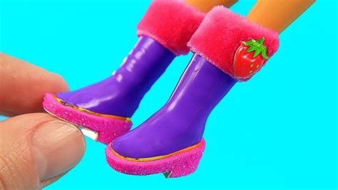 Diy Barbie Hacks Miniature Makeup Doll Phone Boots And More In