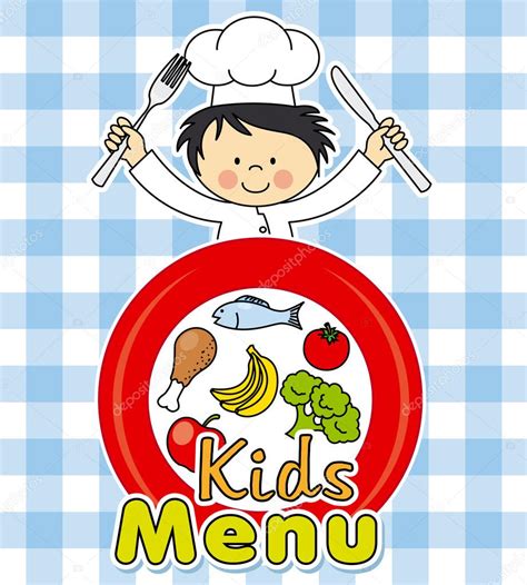Kids Menu Stock Illustration By ©sbego 77452384