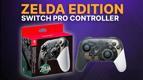 Nintendo Switch Pro Controller Im Zelda Tears Of The Kingdom Design