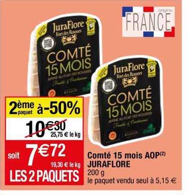 Promo Comt Mois Aop Juraflore Chez Migros France Icatalogue Fr