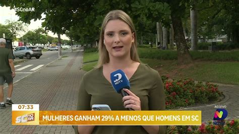 Mulheres Ganham A Menos Que Homens Em Santa Catarina