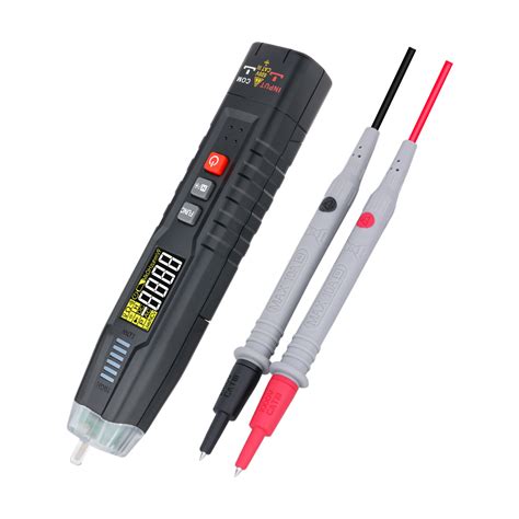 Gvda Smart Pen Type Multimeter Digital True Rms Auto Range With Dc Ac