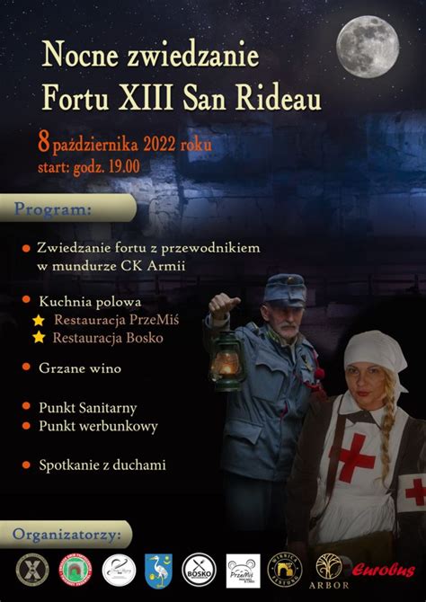 Nocne Zwiedzanie Fortu Xiii San Rideau Powiat Przemyski Oficjalny