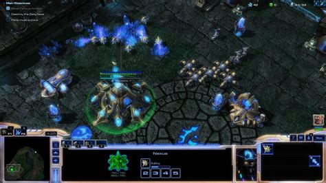 StarCraft Mass Recall V7 0 Protoss Campaign Mission 1 First Strike