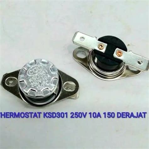 Jual Thermostat KSD301 250V 10A 150 DERAJAT Di Lapak BERKAH ELEKTRONIK