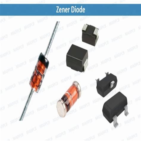 Surface Mount Zener Diode SMD And Through Hole Reel Form 0 175