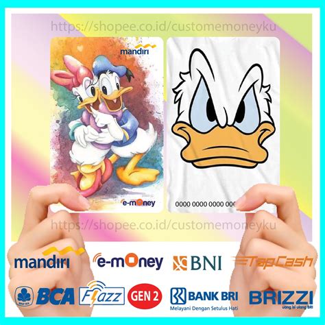 Jual Kartu Emoney Anime Kartun Donald Bebek Desy Duck Etoll E Money