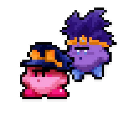 I Made Some Jojo Protagonist X Kirby Crossover Pixel Art Part 3 To 9