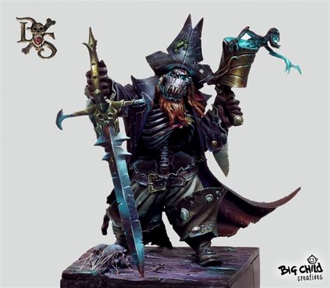 Albrokh The Undead Ork Pirate By Sergio Calvo Rubio Putty Paint