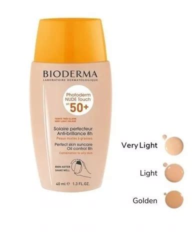 Bioderma Nude Touch Tono Claro Photoderm Con Color Fps50 Envío gratis